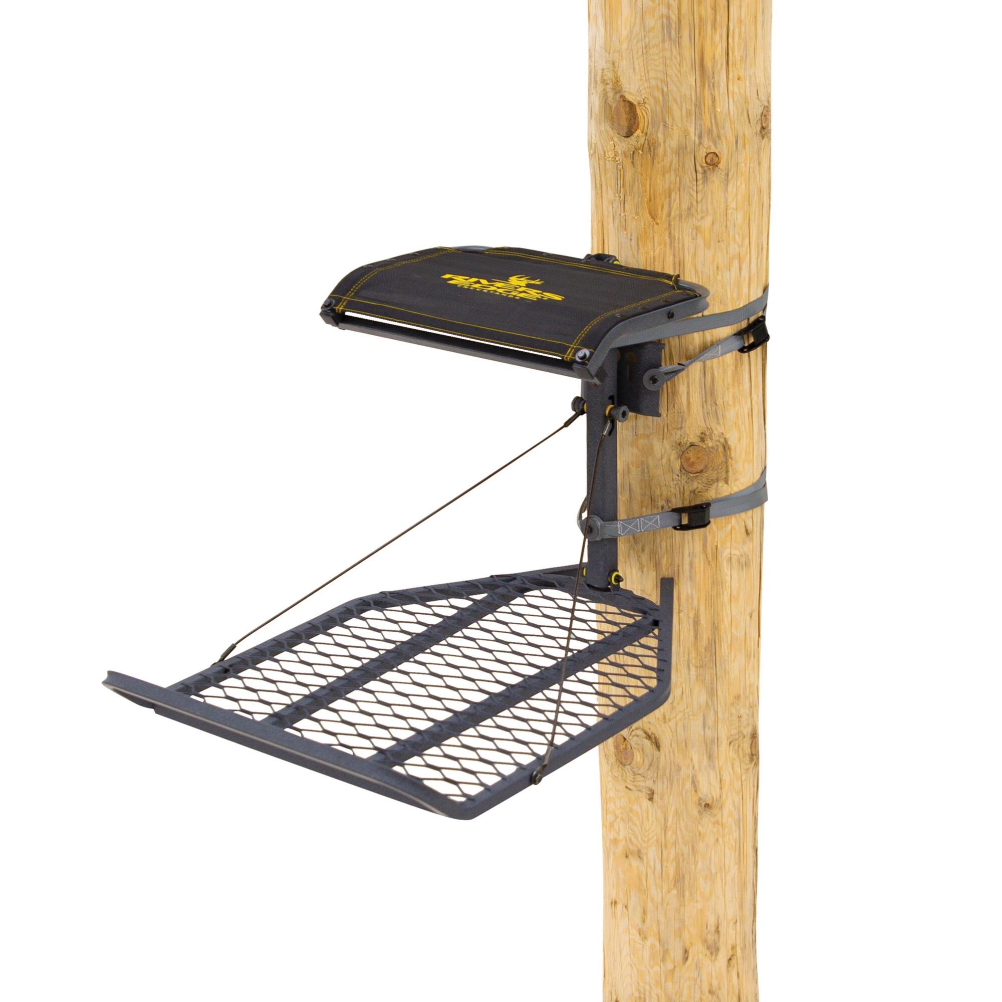 Rivers Edge Outlaw XL Lever-Action Hang-On Treestand — 24in. x 36in. Platform, Flip-Up TearTuff Seat, Easy to Hang, Model# RE520